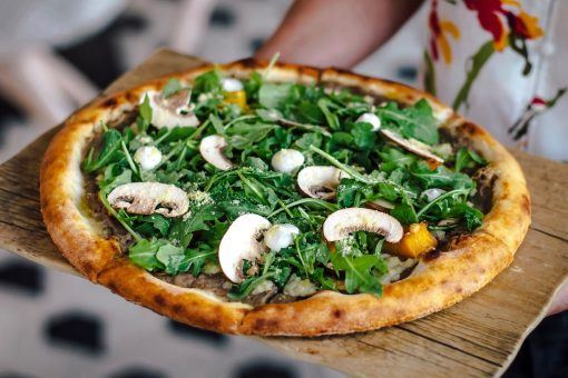 Billede af pizza.