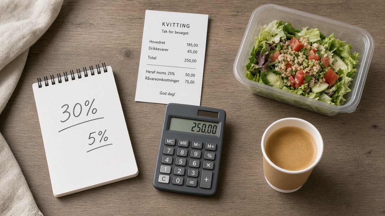 Case: Hvor meget mere skal du omsætte ved 30 % platformgebyr for at matche 5 %?